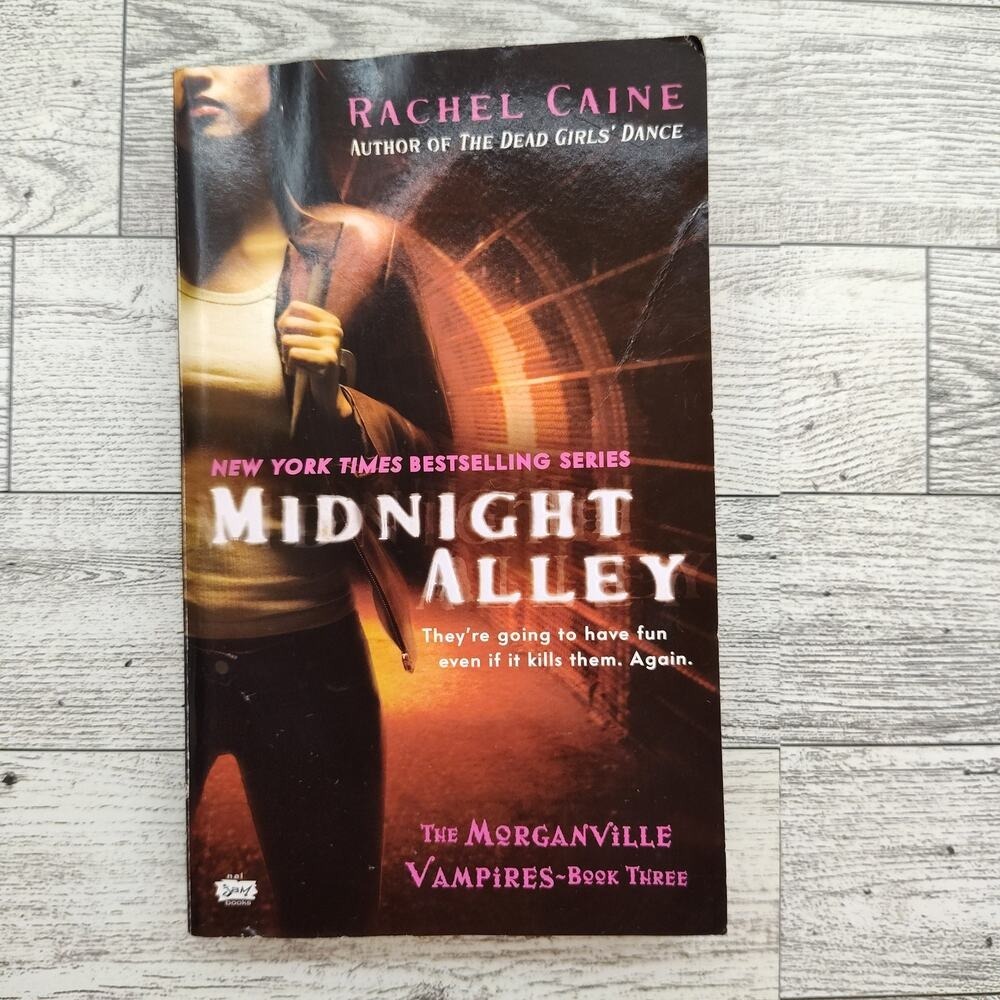 Midnight Alley Rachel Caine 2007 Morganville Vampires #3 YA Paranormal PB